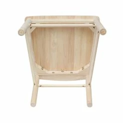 Best deal 🎉 International Concepts Set Of Two Bedford Ladderback Chairs 🎉 -Cheap Office Chairs Store 1955206 5 L