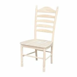 Best deal 🎉 International Concepts Set Of Two Bedford Ladderback Chairs 🎉