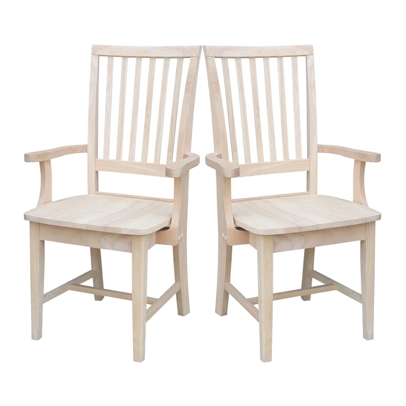 Promo โ๏ธ International Concepts Mission Side Chair With Arms ๐ 15 Promo โ๏ธ International Concepts Mission Side Chair With Arms ๐ - Image 13