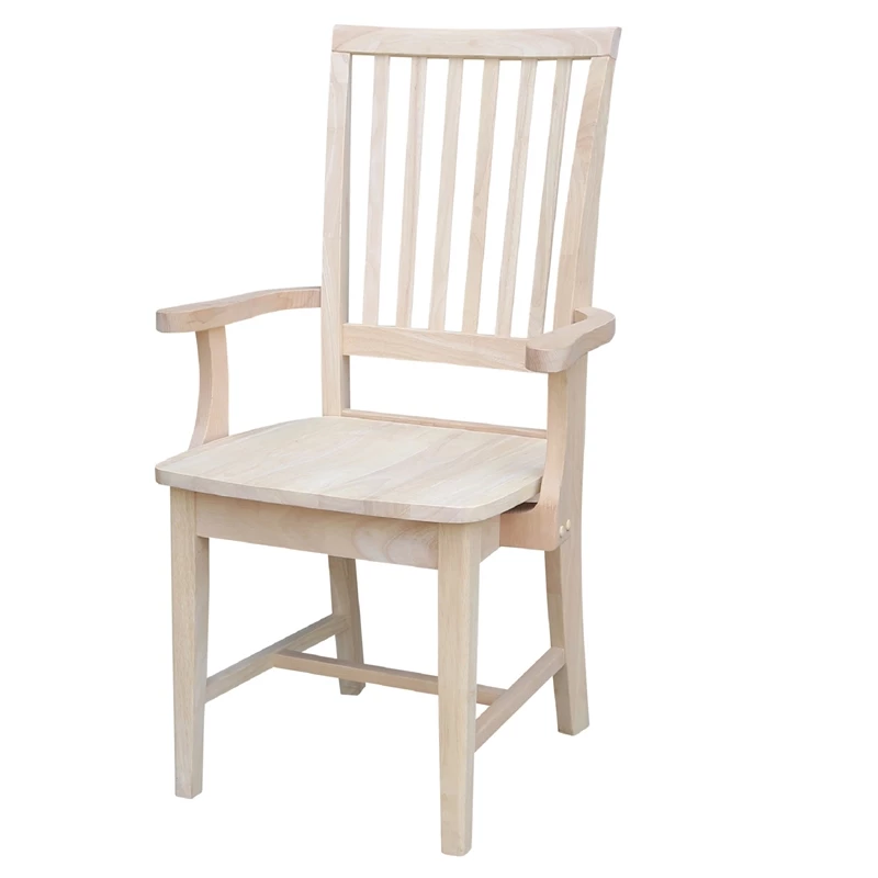 Promo โ๏ธ International Concepts Mission Side Chair With Arms ๐ 3 Promo โ๏ธ International Concepts Mission Side Chair With Arms ๐
