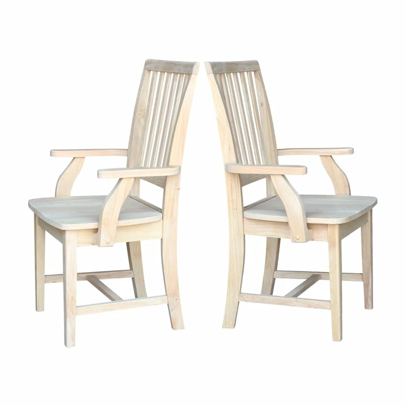 Promo โ๏ธ International Concepts Mission Side Chair With Arms ๐ 11 Promo โ๏ธ International Concepts Mission Side Chair With Arms ๐ - Image 9