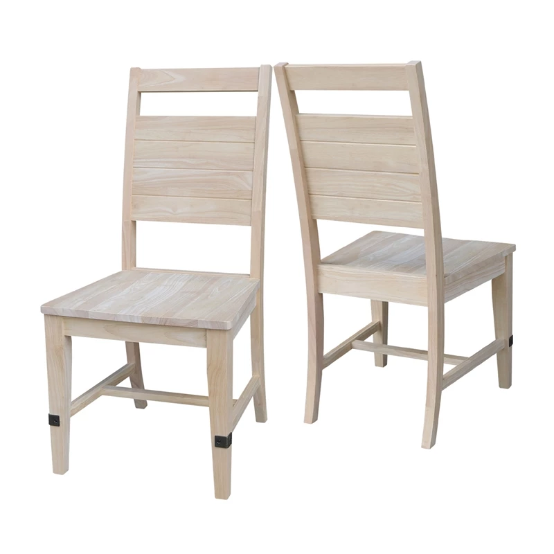 Brand new ๐ International Concepts Set Of Two Farmhouse Chic Chairs Ready To Finish ๐ 8 Brand new ๐ International Concepts Set Of Two Farmhouse Chic Chairs Ready To Finish ๐ - Image 6