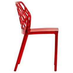 Outlet ✨ LeisureMod Dynamic Plastic Dining Side Chair Honeycomb Design In Red Set Of 4 ❤️ 13 Outlet ✨ LeisureMod Dynamic Plastic Dining Side Chair Honeycomb Design In Red Set Of 4 ❤️ -Cheap Office Chairs Store 1957531 7 L