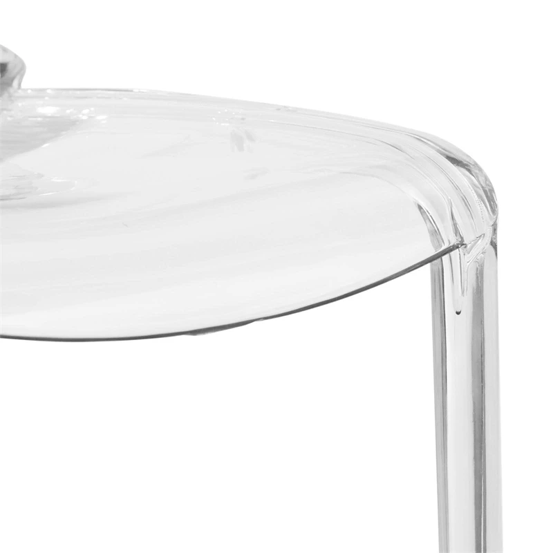 New ๐ LeisureMod Murray Mid-Century Modern Dining Side Chair In Clear ๐งจ 9 New ๐ LeisureMod Murray Mid-Century Modern Dining Side Chair In Clear ๐งจ - Image 7