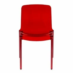 Hot Sale 🔥 LeisureMod Murray Mid-Century Modern Dining Side Chair In Red 🧨 -Cheap Office Chairs Store 1962707 8 L