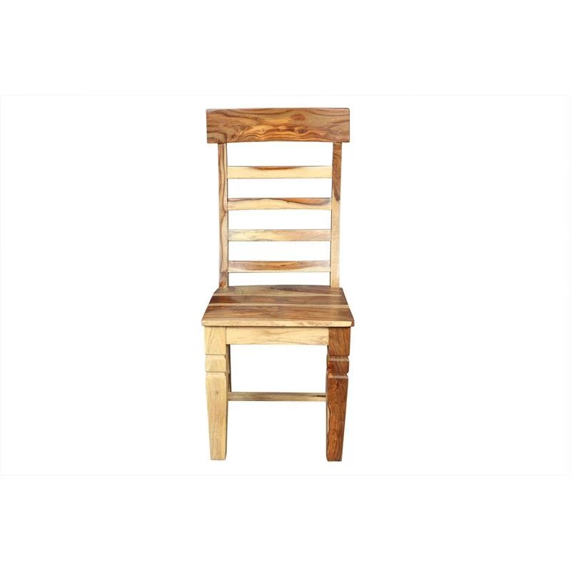 Cheapest 👏 Porter Designs Taos Solid Sheesham Wood Ladderback Dining Side Chair 🤩 4 Cheapest 👏 Porter Designs Taos Solid Sheesham Wood Ladderback Dining Side Chair 🤩 - Image 2