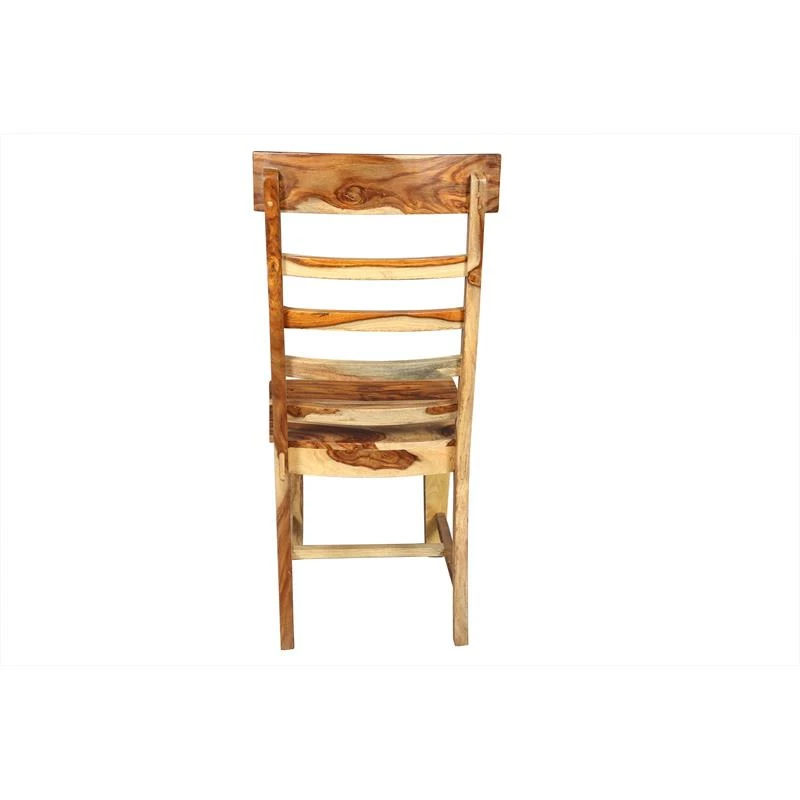 Cheapest 👏 Porter Designs Taos Solid Sheesham Wood Ladderback Dining Side Chair 🤩 6 Cheapest 👏 Porter Designs Taos Solid Sheesham Wood Ladderback Dining Side Chair 🤩 - Image 4