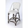 Best Sale 😍 Butler Specialty Company Butler Specialty Solstice Rattan Counter Stool In White And Chocolate 😀 2 Best Sale 😍 Butler Specialty Company Butler Specialty Solstice Rattan Counter Stool In White And Chocolate 😀 -Cheap Office Chairs Store 1969956 L