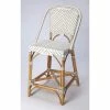 Outlet 🥰 Butler Specialty Company Butler Specialty Solstice Rattan Counter Stool In White And Tan 🌟 -Cheap Office Chairs Store 1969957 L