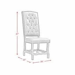 Hot Sale ๐ Picket House Furnishings Hayward Tufted Tall Back Side Chair Set ๐ 25 Hot Sale ๐ Picket House Furnishings Hayward Tufted Tall Back Side Chair Set ๐ -Cheap Office Chairs Store 1971413 12 L