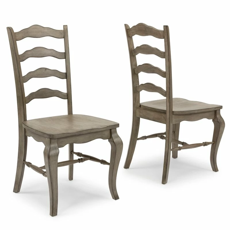 Best Sale 😍 Homestyles Mountain Lodge Wood Gray Chairs (Set Of 2) 👏 3 Best Sale 😍 Homestyles Mountain Lodge Wood Gray Chairs (Set Of 2) 👏