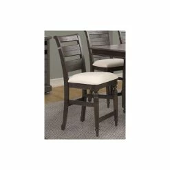 Promo 😉 Bernards Bellamy 25" Solid Wood Ladder Back Counter Stool-Chocolate Brown 💯 9 Promo 😉 Bernards Bellamy 25" Solid Wood Ladder Back Counter Stool-Chocolate Brown 💯 -Cheap Office Chairs Store 1972226 4 L