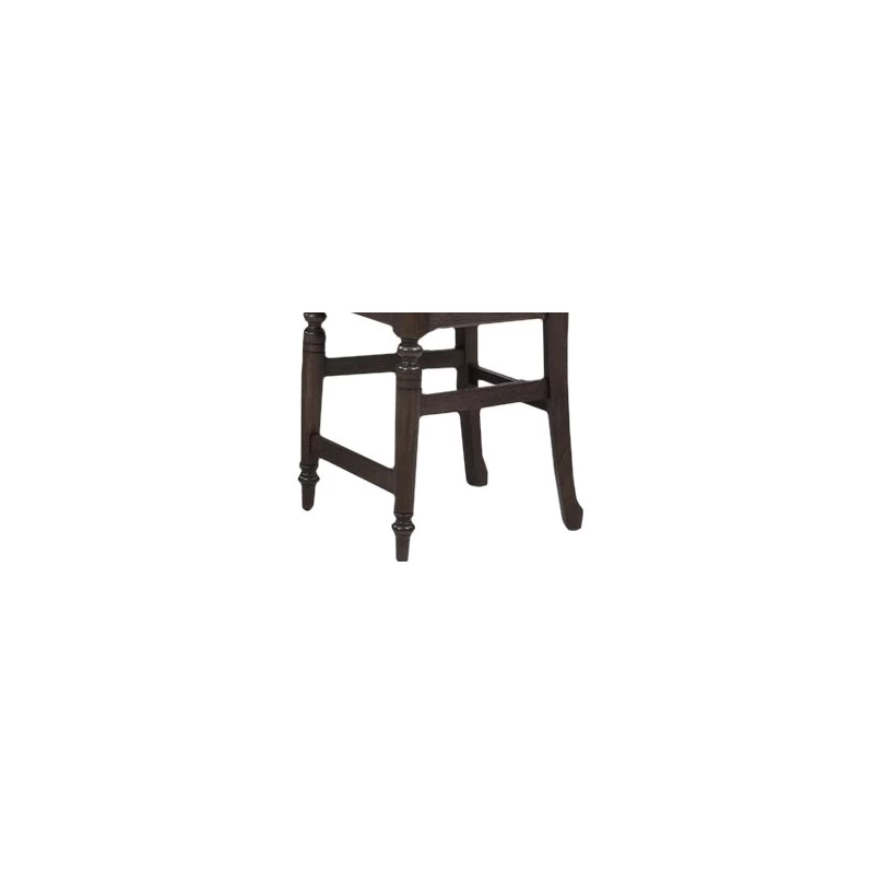 Promo 😉 Bernards Bellamy 25" Solid Wood Ladder Back Counter Stool-Chocolate Brown 💯 7 Promo 😉 Bernards Bellamy 25" Solid Wood Ladder Back Counter Stool-Chocolate Brown 💯 - Image 5
