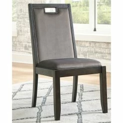 Brand new ๐ Ashley Furniture Hyndell Faux Velvet Upholstered Dining Side Chair In Dark Brown ๐ 16 Brand new ๐ Ashley Furniture Hyndell Faux Velvet Upholstered Dining Side Chair In Dark Brown ๐ -Cheap Office Chairs Store 1973574 5 L