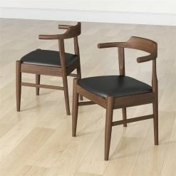 Best Sale โ๏ธ Ashcroft Kathy Mid-Century Modern Faux Leather Dining Chair In Black (Set Of 2) ๐ 13 Best Sale โ๏ธ Ashcroft Kathy Mid-Century Modern Faux Leather Dining Chair In Black (Set Of 2) ๐ -Cheap Office Chairs Store 1977588 11 L