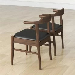 Best Sale โ๏ธ Ashcroft Kathy Mid-Century Modern Faux Leather Dining Chair In Black (Set Of 2) ๐ 14 Best Sale โ๏ธ Ashcroft Kathy Mid-Century Modern Faux Leather Dining Chair In Black (Set Of 2) ๐ -Cheap Office Chairs Store 1977588 14 L