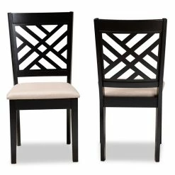 Coupon ๐ Set Of 2 Baxton Studio Caron SandUpholstered Espresso Wood Dining Chairs โจ 10 Coupon ๐ Set Of 2 Baxton Studio Caron SandUpholstered Espresso Wood Dining Chairs โจ -Cheap Office Chairs Store 1977999 1 L