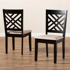 Coupon ๐ Set Of 2 Baxton Studio Caron SandUpholstered Espresso Wood Dining Chairs โจ 14 Coupon ๐ Set Of 2 Baxton Studio Caron SandUpholstered Espresso Wood Dining Chairs โจ -Cheap Office Chairs Store 1977999 5 L