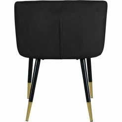 Buy ๐ Meridian Furniture Louise Velvet Dining Chair In Black ๐ 10 Buy ๐ Meridian Furniture Louise Velvet Dining Chair In Black ๐ -Cheap Office Chairs Store 1979951 1 L