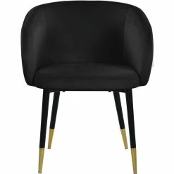 Buy ๐ Meridian Furniture Louise Velvet Dining Chair In Black ๐ 11 Buy ๐ Meridian Furniture Louise Velvet Dining Chair In Black ๐ -Cheap Office Chairs Store 1979951 2 L