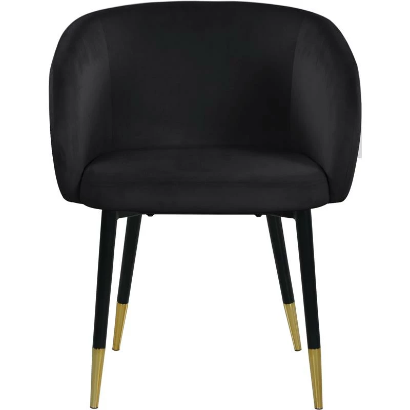 Buy ๐ Meridian Furniture Louise Velvet Dining Chair In Black ๐ 5 Buy ๐ Meridian Furniture Louise Velvet Dining Chair In Black ๐ - Image 3