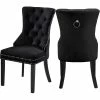 Flash Sale ✔️ Meridian Furniture Nikki 19.5"H Velvet Dining Chair In Black (Set Of 2) 🔥 -Cheap Office Chairs Store 1979979 L