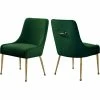 Brand new 🥰 Meridian Furniture Owen 19.5"H Velvet Dining Chair In Green (Set Of 2) ✨ -Cheap Office Chairs Store 1979989 L