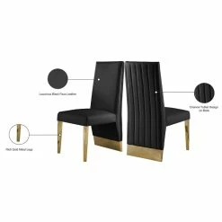 Cheap ✔️ Meridian Furniture Porsha Modern 19"H Dining Chair In Black (Set Of 2) 🥰 16 Cheap ✔️ Meridian Furniture Porsha Modern 19"H Dining Chair In Black (Set Of 2) 🥰 -Cheap Office Chairs Store 1980012 6 L