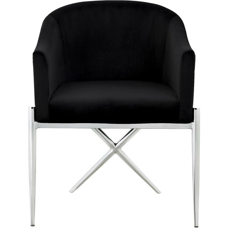 Top 10 โ Meridian Furniture Xavier 19.5"H Velvet Dining Chair In Black ๐งจ 5 Top 10 โ Meridian Furniture Xavier 19.5"H Velvet Dining Chair In Black ๐งจ - Image 3