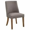 Best Pirce 😍 Alpine Furniture Kensington Set Of 2 Parson Dining Chairs In Dark Grey 🤩