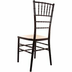 Outlet 🔥 Flash Furniture Advantage Traditional Resin Chiavari Stacking Chair In Mahogany 🛒 -Cheap Office Chairs Store 1983843 2 L