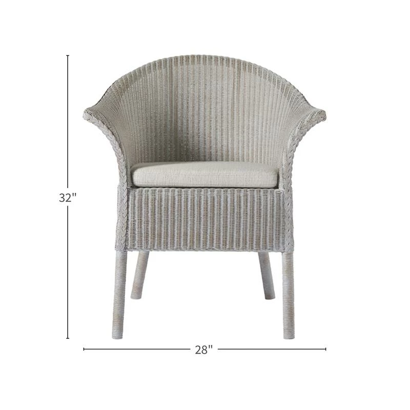 Flash Sale 🎉 Coastal Living Escape Bar Harbor Woven Rattan Dining And Accent Chair In Sandpiper Gray Finish ❤️ 5 Flash Sale 🎉 Coastal Living Escape Bar Harbor Woven Rattan Dining And Accent Chair In Sandpiper Gray Finish ❤️ - Image 3