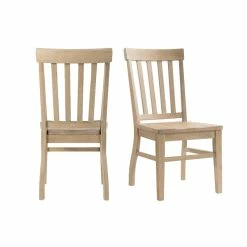Best deal ✨ Picket House Furnishings Liam Slat Back Chair Set In Natural 😍