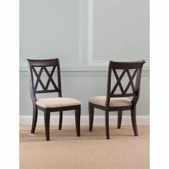 Budget 🎉 Legacy Classic Furniture Legacy Classic Thatcher X Back Side Chair (set Of 2) In Amber Brown Wood ⭐ 16 Budget 🎉 Legacy Classic Furniture Legacy Classic Thatcher X Back Side Chair (set Of 2) In Amber Brown Wood ⭐ -Cheap Office Chairs Store 1988857 5 L