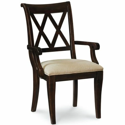 Wholesale 🤩 Legacy Classic Furniture Legacy Classic Thatcher X Back Wood Arm Chair (set Of 2) In Amber Brown 🛒 -Cheap Office Chairs Store 1988858 L