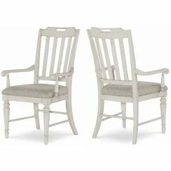 Hot Sale ❤️ Legacy Classic Furniture Legacy Classic Brookhaven Slat Back Arm Chair (set Of 2)Vintage Linen Color Wood 🥰 10 Hot Sale ❤️ Legacy Classic Furniture Legacy Classic Brookhaven Slat Back Arm Chair (set Of 2)Vintage Linen Color Wood 🥰 -Cheap Office Chairs Store 1988866 5 L