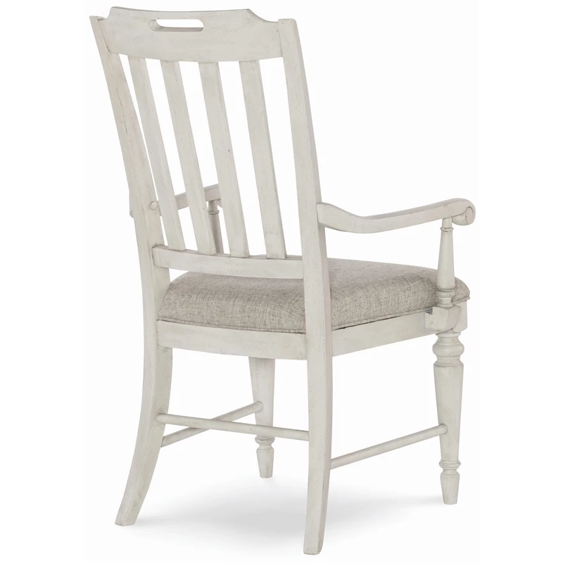 Hot Sale ❤️ Legacy Classic Furniture Legacy Classic Brookhaven Slat Back Arm Chair (set Of 2)Vintage Linen Color Wood 🥰 7 Hot Sale ❤️ Legacy Classic Furniture Legacy Classic Brookhaven Slat Back Arm Chair (set Of 2)Vintage Linen Color Wood 🥰 - Image 5