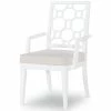 Top 10 😀 Legacy Classic Furniture Legacy Classic Chelsea By Rachael Ray Lattice Back Arm Chair In White 😍 -Cheap Office Chairs Store 1988870 L