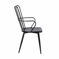 Cheapest ๐ Armen Living Parisa High Back Black Steel Framed Dining Accent Chair ๐งจ 12 Cheapest ๐ Armen Living Parisa High Back Black Steel Framed Dining Accent Chair ๐งจ -Cheap Office Chairs Store 1990070 2 L