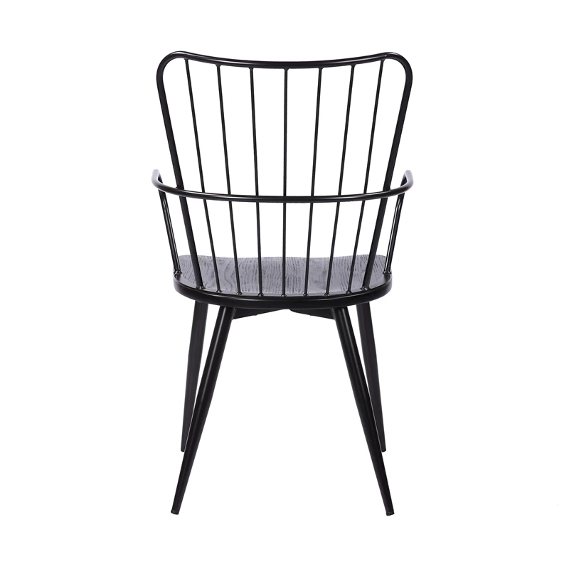 Cheapest ๐ Armen Living Parisa High Back Black Steel Framed Dining Accent Chair ๐งจ 7 Cheapest ๐ Armen Living Parisa High Back Black Steel Framed Dining Accent Chair ๐งจ - Image 5