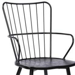 Cheapest ๐ Armen Living Parisa High Back Black Steel Framed Dining Accent Chair ๐งจ 15 Cheapest ๐ Armen Living Parisa High Back Black Steel Framed Dining Accent Chair ๐งจ -Cheap Office Chairs Store 1990070 5 L
