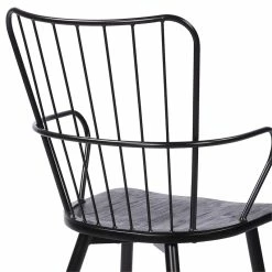 Cheapest ๐ Armen Living Parisa High Back Black Steel Framed Dining Accent Chair ๐งจ 16 Cheapest ๐ Armen Living Parisa High Back Black Steel Framed Dining Accent Chair ๐งจ -Cheap Office Chairs Store 1990070 6 L