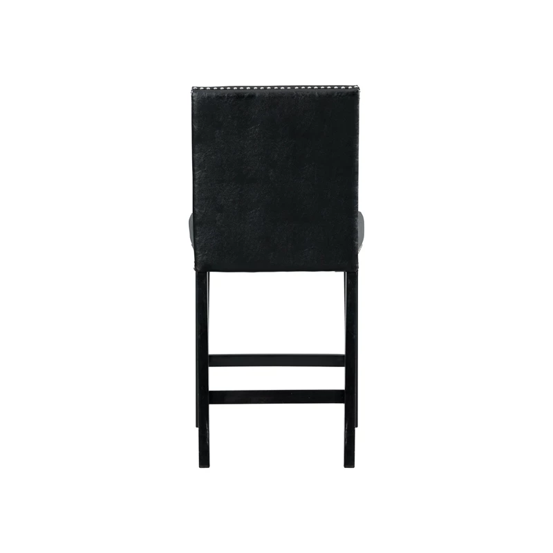 Buy 👍 Picket House Furnishings Pia Faux Leather Counter Height Side Chair Set In Black 🌟 7 Buy 👍 Picket House Furnishings Pia Faux Leather Counter Height Side Chair Set In Black 🌟 - Image 5