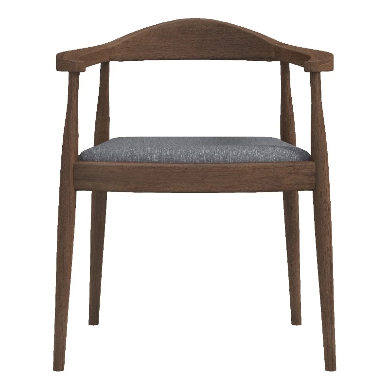 Hot Sale ๐ Ashcroft Eva Mid-Century Modern Fabric Dining Chair In Gray ๐ 3 Hot Sale ๐ Ashcroft Eva Mid-Century Modern Fabric Dining Chair In Gray ๐
