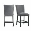 Cheapest 🔔 Picket House Furnishings Stratton Counter Height Side Chair Set In Charcoal 💯 -Cheap Office Chairs Store 1991629 L