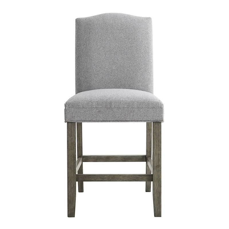 Budget ๐ฅ Steve Silver Company Steve Silver Grayson Driftwood And Gray Fabric Counter Chair ๐งจ 5 Budget ๐ฅ Steve Silver Company Steve Silver Grayson Driftwood And Gray Fabric Counter Chair ๐งจ - Image 3