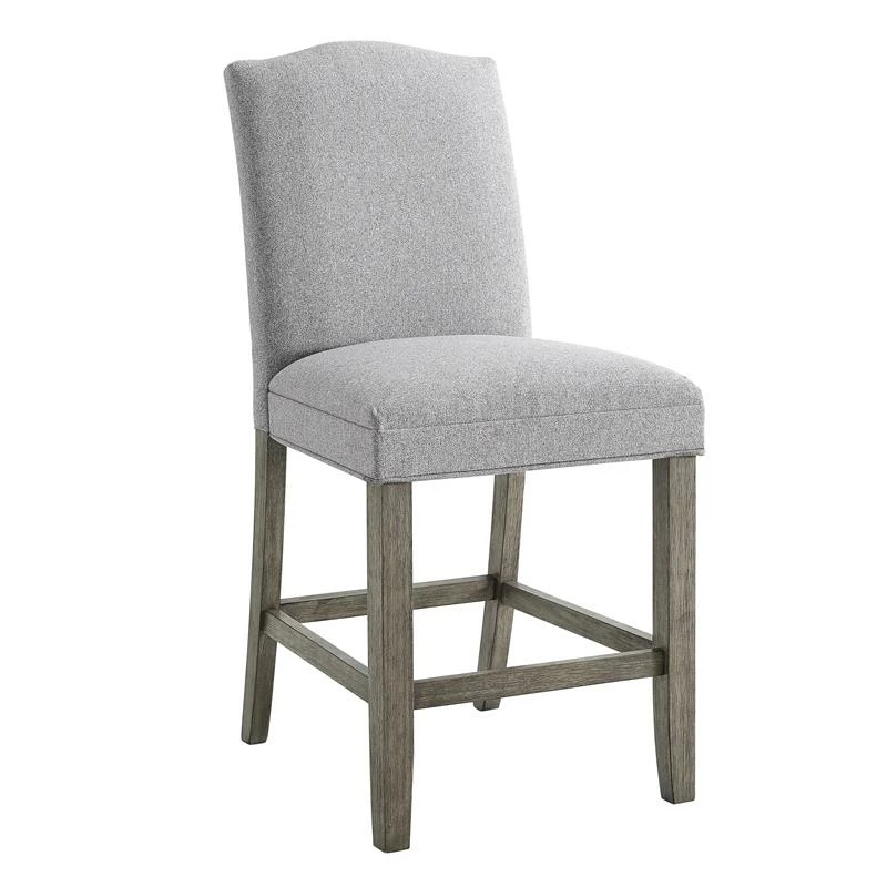 Budget ๐ฅ Steve Silver Company Steve Silver Grayson Driftwood And Gray Fabric Counter Chair ๐งจ 6 Budget ๐ฅ Steve Silver Company Steve Silver Grayson Driftwood And Gray Fabric Counter Chair ๐งจ - Image 4