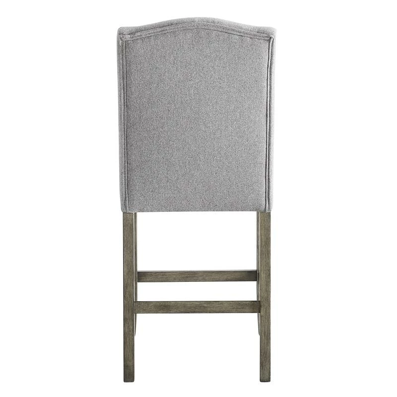 Budget ๐ฅ Steve Silver Company Steve Silver Grayson Driftwood And Gray Fabric Counter Chair ๐งจ 8 Budget ๐ฅ Steve Silver Company Steve Silver Grayson Driftwood And Gray Fabric Counter Chair ๐งจ - Image 6