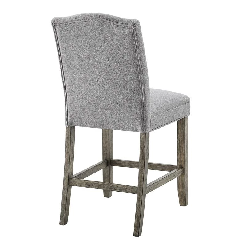 Budget ๐ฅ Steve Silver Company Steve Silver Grayson Driftwood And Gray Fabric Counter Chair ๐งจ 9 Budget ๐ฅ Steve Silver Company Steve Silver Grayson Driftwood And Gray Fabric Counter Chair ๐งจ - Image 7
