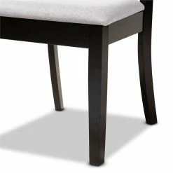 Top 10 👍 Baxton Studio Clarke Gray Upholstered And Espresso Wood 4-Piece Dining Chair Set 🎉 12 Top 10 👍 Baxton Studio Clarke Gray Upholstered And Espresso Wood 4-Piece Dining Chair Set 🎉 -Cheap Office Chairs Store 1993408 3 L